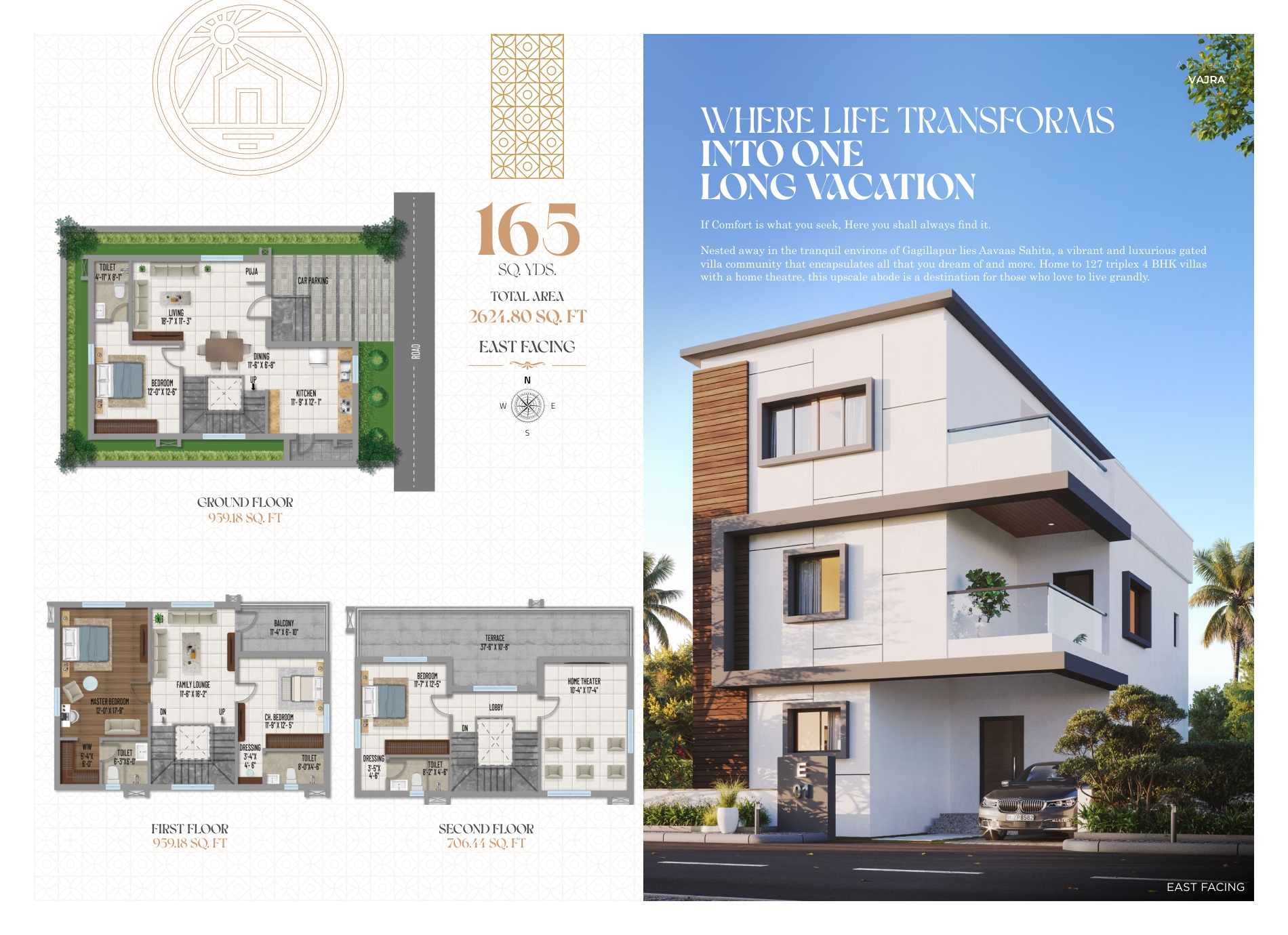Buy Aavaas Sahita in Dundigal, Hyderabad | Direct Builder Price & Booking - Arthera Apex Buy Aavaas Sahita Villas in Dundigal, Hyderabad Hyderabad - Photo 4 | Book Site Visit