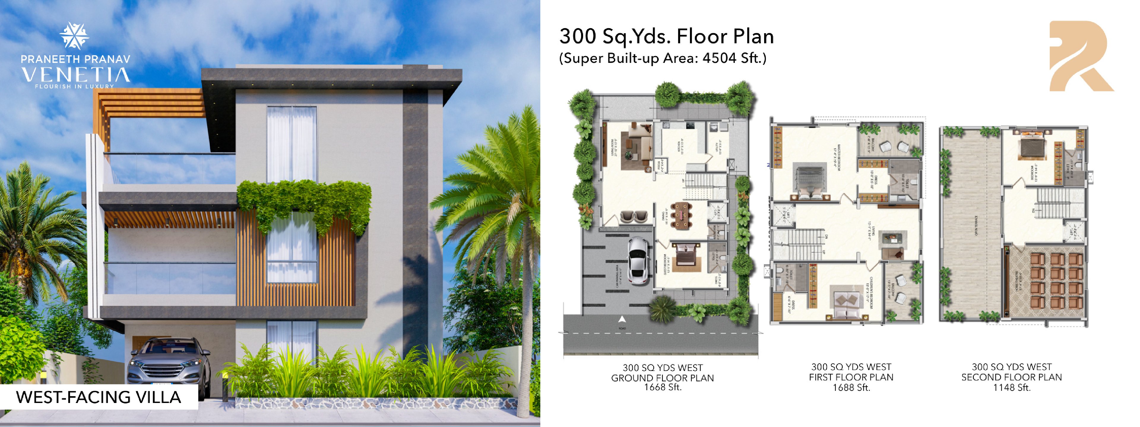 Buy Praneeth Pranav Venetia in Mokila, Hyderabad | Direct Builder Price & Booking - Arthera Apex Buy Praneeth Pranav Venetia Villas in Mokila, Hyderabad Hyderabad - Photo 9 | Book Site Visit