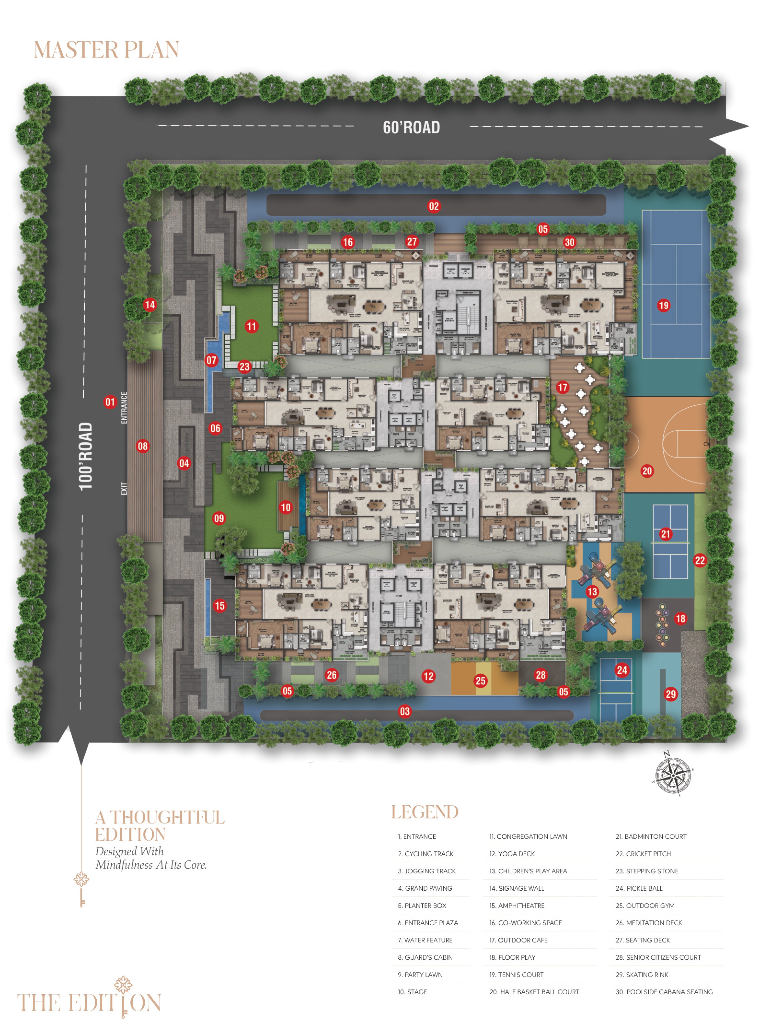Buy The EDITION Luxury Flats in Khanamet, Hyderabad Hyderabad - Photo 8 | Book Site Visit