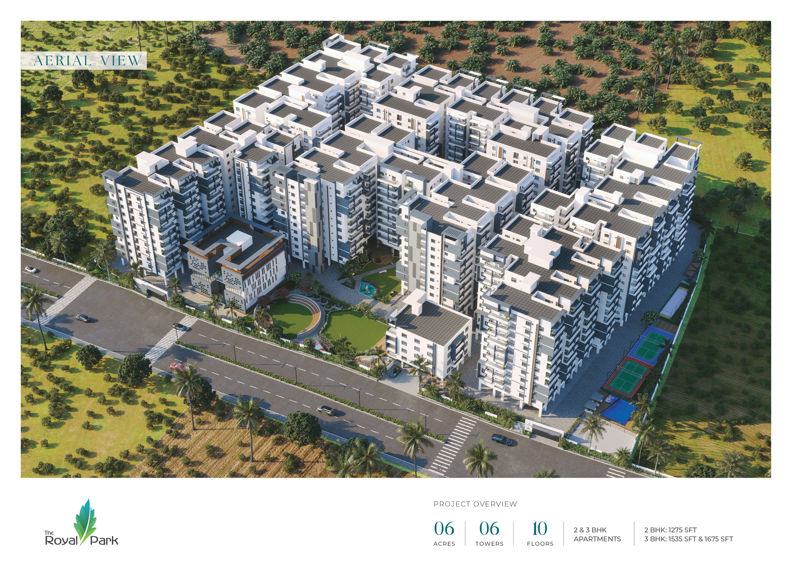 Buy The Royal Park Luxury Flats in Bowrampet, Hyderabad Hyderabad - Photo 4 | Book Site Visit