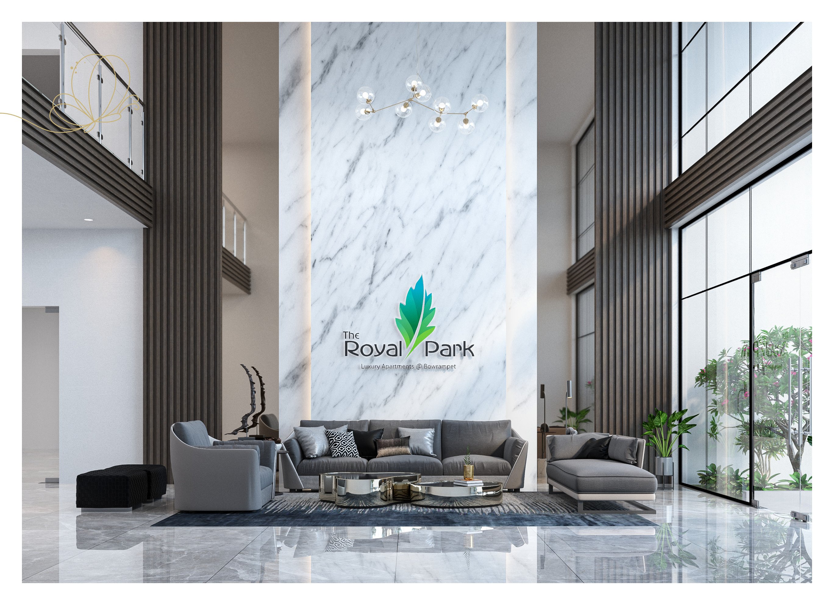 Buy The Royal Park Luxury Flats in Bowrampet, Hyderabad Hyderabad - Photo 6 | Book Site Visit