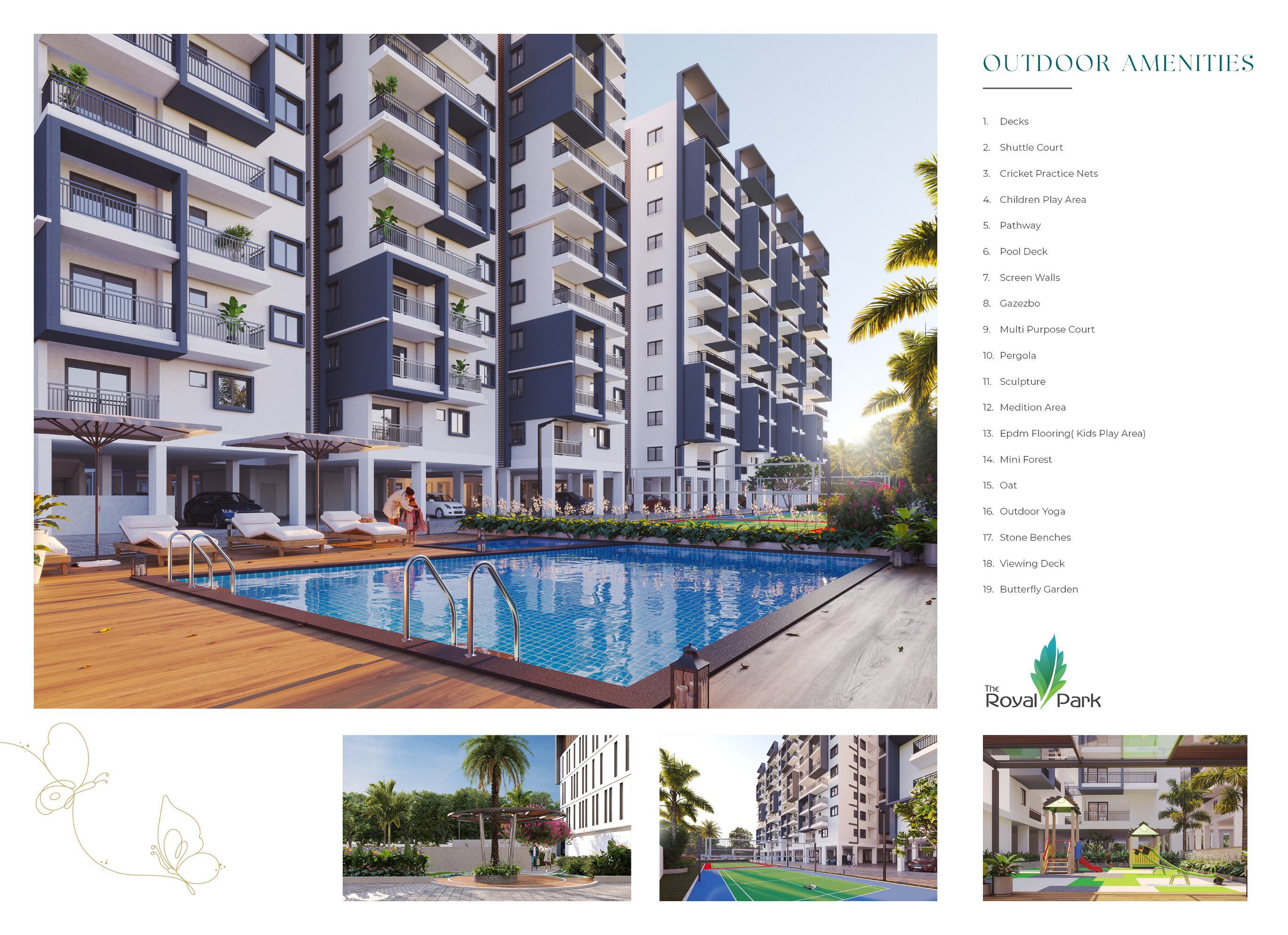 Buy The Royal Park Luxury Flats in Bowrampet, Hyderabad Hyderabad - Photo 9 | Book Site Visit