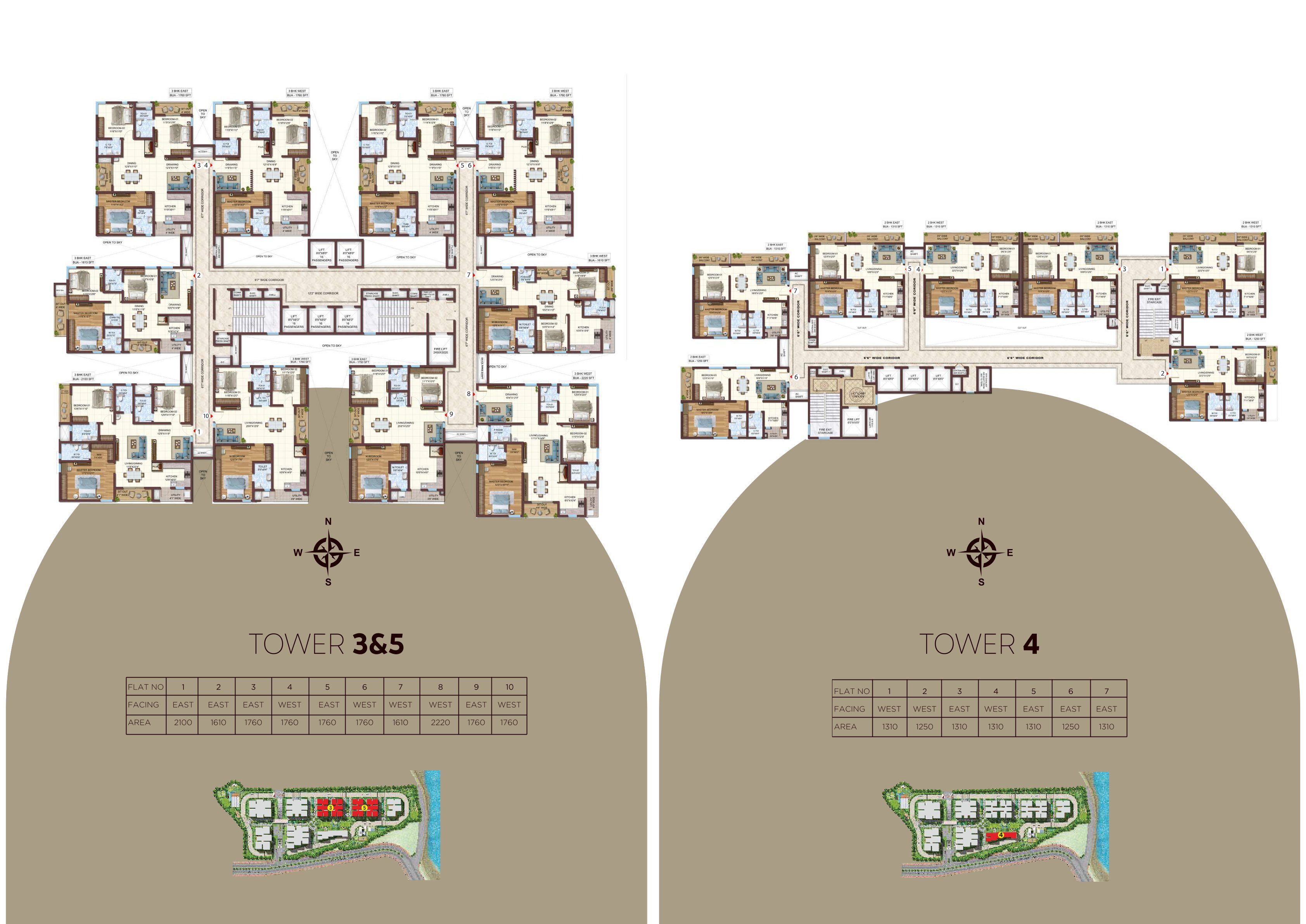 Buy Vasavi Atlantis Luxury Flats in Narsingi, Hyderabad Hyderabad - Photo 7 | Book Site Visit